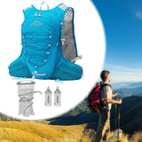 Maxbell Hydration Backpack Adjustable Hydration Pack for Outings Outdoor Backpacking Blue