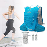 Maxbell Hydration Backpack Adjustable Hydration Pack for Outings Outdoor Backpacking Blue