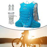 Maxbell Hydration Backpack Adjustable Hydration Pack for Outings Outdoor Backpacking Blue