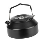 Maxbell Camping Water Kettle 1.35L Cooking Teakettle for Camp Mountaineering Fishing Black