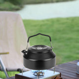 Maxbell Camping Water Kettle 1.35L Cooking Teakettle for Camp Mountaineering Fishing Black
