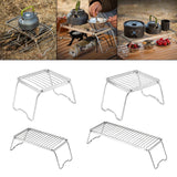 Maxbell Folding Stove Rack Outside Pot Stand Practical for Picnic Backpacking Travel Type A