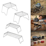Maxbell Folding Stove Rack Outside Pot Stand Practical for Picnic Backpacking Travel Type A