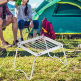 Maxbell Folding Stove Rack Outside Pot Stand Practical for Picnic Backpacking Travel Type A
