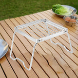 Maxbell Folding Stove Rack Outside Pot Stand Practical for Picnic Backpacking Travel Type A