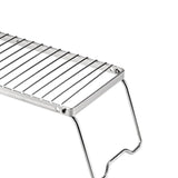 Maxbell Folding Stove Rack Outside Pot Stand Practical for Picnic Backpacking Travel Type C Medium