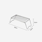 Maxbell Folding Stove Rack Outside Pot Stand Practical for Picnic Backpacking Travel Type C Medium