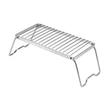 Maxbell Folding Stove Rack Outside Pot Stand Practical for Picnic Backpacking Travel Type C Medium