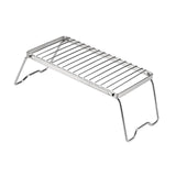 Maxbell Folding Stove Rack Outside Pot Stand Practical for Picnic Backpacking Travel Type C Medium