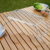 Maxbell Folding Stove Rack Outside Pot Stand Practical for Picnic Backpacking Travel Type C Medium