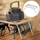 Maxbell Folding Stove Rack Outside Pot Stand Practical for Picnic Backpacking Travel Type C Medium