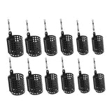 Maxbell 12x Fishing Cage Feeder Outdoor Fishing Lures Cage for Crawdad Crayfish Prawn