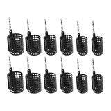 Maxbell 12x Fishing Cage Feeder Outdoor Fishing Lures Cage for Crawdad Crayfish Prawn