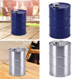 Maxbell Outdoor Potable Water Bottle 750ml Pocket Flask for Bridesmaid Party Camping Blue