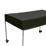 Maxbell Removable Awning Canopy with Rods Attachment for Folding Cart Camping Picnic L and Black