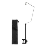 Maxbell Camping Lantern Stand Aluminum Alloy Lantern Pole for BBQ Picnic Backpacking Set B