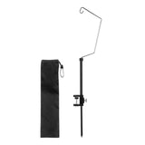 Maxbell Camping Lantern Stand Aluminum Alloy Lantern Pole for BBQ Picnic Backpacking Set C
