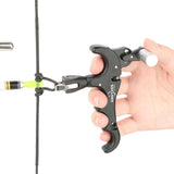 Maxbell Bow Release Aid 4 Finger Adjustable Release for Bow Adults