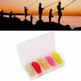 Maxbell 50x Fishing Lures Gear Artificial Fishing Lures for Mandarin Fish Bass Perch