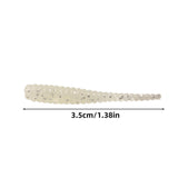 Maxbell 50x Fishing Lures Gear Artificial Fishing Lures for Mandarin Fish Bass Perch