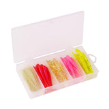 Maxbell 50x Fishing Lures Gear Artificial Fishing Lures for Mandarin Fish Bass Perch