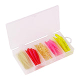Maxbell 50x Fishing Lures Gear Artificial Fishing Lures for Mandarin Fish Bass Perch