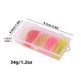 Maxbell 50x Fishing Lures Gear Artificial Fishing Lures for Mandarin Fish Bass Perch