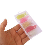 Maxbell 50x Fishing Lures Gear Artificial Fishing Lures for Mandarin Fish Bass Perch