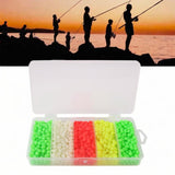 Maxbell 1000x Fishing Beads Kit Fishing Tackle Tools for Salmon Yellow Perch Outdoor