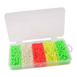 Maxbell 1000x Fishing Beads Kit Fishing Tackle Tools for Salmon Yellow Perch Outdoor