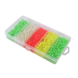 Maxbell 1000x Fishing Beads Kit Fishing Tackle Tools for Salmon Yellow Perch Outdoor