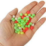 Maxbell 1000x Fishing Beads Kit Fishing Tackle Tools for Salmon Yellow Perch Outdoor