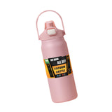 Maxbell 27oz Insulated Water Bottle Outside Water Bottle for Exercise Backpacking Gym Pink