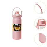 Maxbell 27oz Insulated Water Bottle Outside Water Bottle for Exercise Backpacking Gym Pink