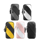 Maxbell Sports Armband Universal Wrist Pouch Phone Sleeve for Sport Jogging Home Gym black gray