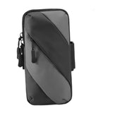 Maxbell Sports Armband Universal Wrist Pouch Phone Sleeve for Sport Jogging Home Gym black gray