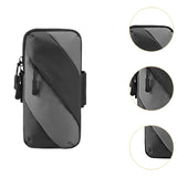 Maxbell Sports Armband Universal Wrist Pouch Phone Sleeve for Sport Jogging Home Gym black gray
