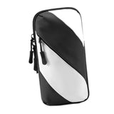 Maxbell Sports Armband Universal Wrist Pouch Phone Sleeve for Sport Jogging Home Gym black white