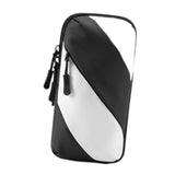 Maxbell Sports Armband Universal Wrist Pouch Phone Sleeve for Sport Jogging Home Gym black white