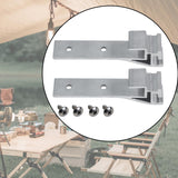 Maxbell Combination Table Accessories Hiking Beach Backyard Party Picnic Table Parts 2 Link buckles