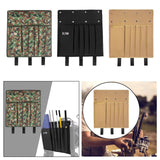 Maxbell Fishing Rod Holder Bag Folding Detachable Organizer for Camping Cart Outdoor Camouflage