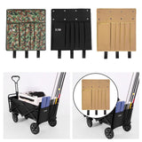 Maxbell Fishing Rod Holder Bag Folding Detachable Organizer for Camping Cart Outdoor Camouflage