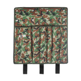 Maxbell Fishing Rod Holder Bag Folding Detachable Organizer for Camping Cart Outdoor Camouflage