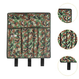 Maxbell Fishing Rod Holder Bag Folding Detachable Organizer for Camping Cart Outdoor Camouflage