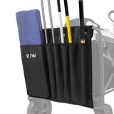 Maxbell Fishing Rod Holder Bag Folding Detachable Organizer for Camping Cart Outdoor Green