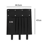 Maxbell Fishing Rod Holder Bag Folding Detachable Organizer for Camping Cart Outdoor Green