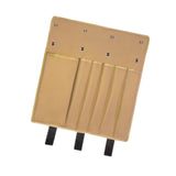 Maxbell Fishing Rod Holder Bag Folding Detachable Organizer for Camping Cart Outdoor Khaki