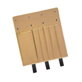 Maxbell Fishing Rod Holder Bag Folding Detachable Organizer for Camping Cart Outdoor Khaki