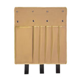 Maxbell Fishing Rod Holder Bag Folding Detachable Organizer for Camping Cart Outdoor Khaki