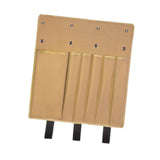 Maxbell Fishing Rod Holder Bag Folding Detachable Organizer for Camping Cart Outdoor Khaki